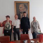 DELEGACIJA NEMAČKIH SLOBODNIH MISLILACA U POSETI NKPJ